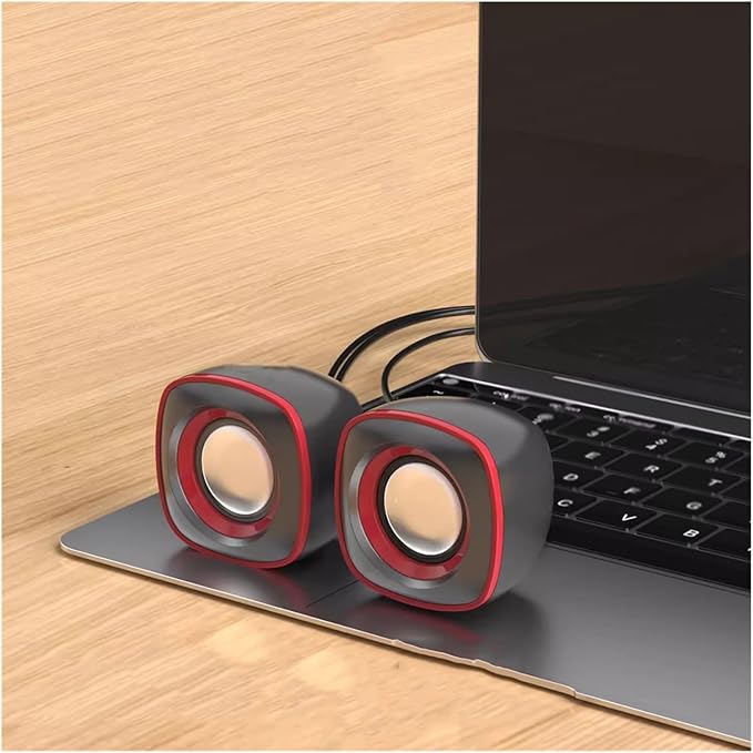 Computer Audio Desktop Home Wired Speaker Portable Small Subwoofer