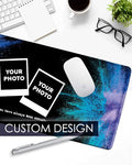 Personalized Mouse Pad – Gaming 11.8 x 31.5 inch Non-Slip Large Size Rubber Base Eco-Friendly Mat Desk Mousepad Keyboard Customized Photo Text Name Picture Gift
