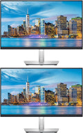 Dell P2723DE 27-inch 1440P Quad HD 2K Backlit LED LCD Monitor 2-Pack Low Blue Light Full Dock Daisy Chain IPS HDMI DisplayPort USB Hub USB-C and Ethernet (Renewed)