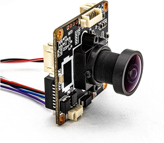 IP Camera Module 3MP 25FPS Mini Network Camera Board POE48V Wide Angle 1mm 146 Degree M12 Lens HD Security Webcam