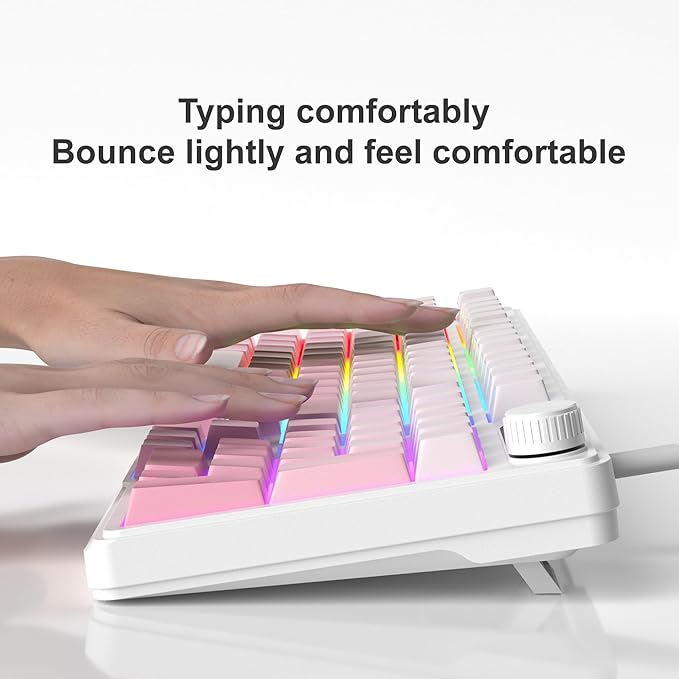 Camiysn Keyboard GK960 98 Keys 95% Layout Keyboards Type-C Connected Keyboard Side Engraved ABS Keycaps for PC/loptop/MAC