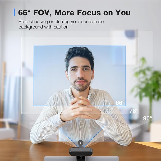 EMEET C960 4K and 2K Webcam for PC