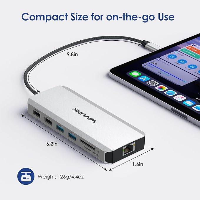 Laptop Docking Station12 in 1 Triple Display USB C Hub for Windows with Dual DP HDMI 100W PD in Gigabit Ethernet USB3.0/2.0 Ports SD/TF Card Reader Mic/Audio for Lenovo HP Dell