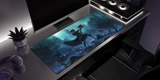Witchhunter - Path of Exile 2 Gaming Desk Mat – Large Extended Mouse &amp Keyboard Pad