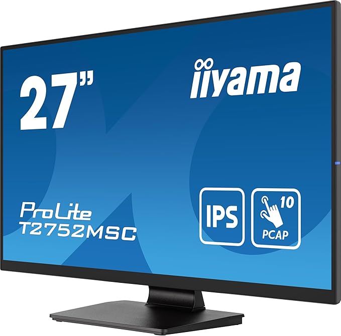 IIYAMA TFT T2752MSC 68.5cm IPS TOUCH 27''/1920x1080/HDMI/DP/2xUSB/schwarz