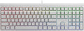 CHERRY XTRFY MX 2.0S Wired Mechanical Gaming Keyboard with RGB-Lighting Designed in Germany Full Key Rollover Anti Ghosting Cherry MX2A Blue Switches White