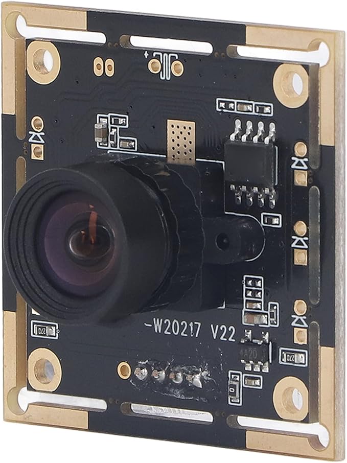 3 Pcs 1MP USB Camera Module USB 2.0 30 FPS Web Camera Module 100 Degree with Distortion Panorama OV9732 Computer Web Camera Board for Computer Laptop Plug and Play