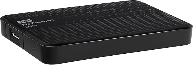 (Old Model) WD My Passport Ultra 2 TB Portable External USB 3.0 Hard Drive with Auto Backup Black