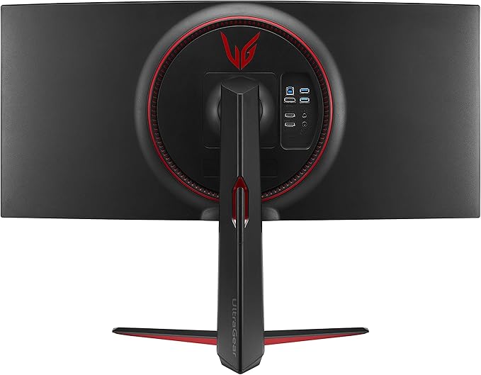 LG UltraWide QHD 34-Inch Computer Monitor 34WP65C-B VA with HDR 10 Compatibility and AMD FreeSync Premium Black