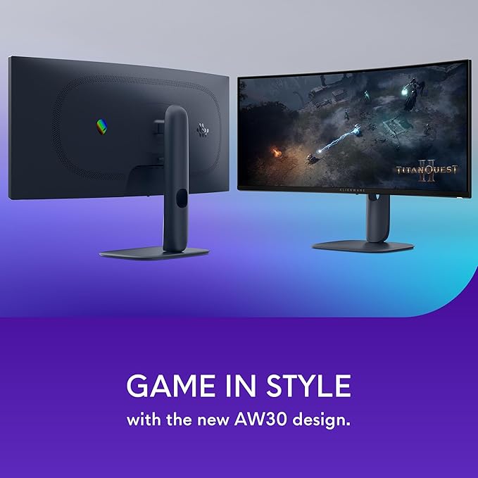 Alienware 34 Curved Gaming Monitor – AW3425DWM - 34-inch WQHD 180Hz 1ms Display 1500R AMD FreeSync Premium VESA AdaptiveSync.