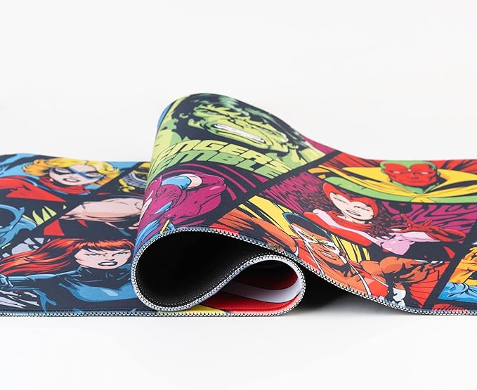 Grupo Erik XXL Mouse Pad - Marvel Gifts | Gaming Desk Mat 31.5 x 13.8 inches Non-Slip Rubber Keyboard &amp Mouse Mat Large | Gaming Gifts Gamer
