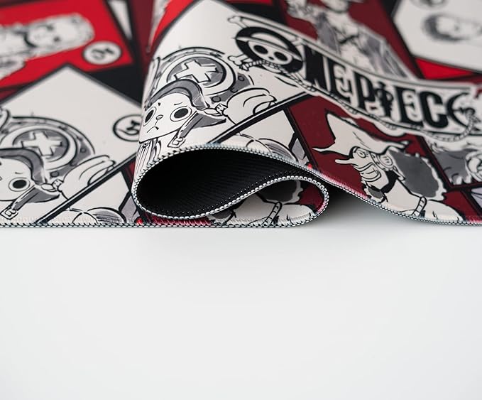 One Piece XXL Mouse Pad - MTG Playmat- 31.5 x 13.78 Non-Slip Rubber Base Gaming Mouse Pad Keyboard Mouse Mat - Manga Gifts