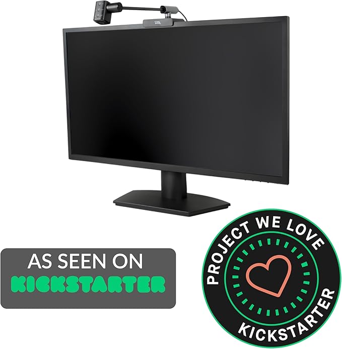 CA Essential Webcam Flex (WC-Flex) – Multi-function HD webcam with three mounting positions Center View for better eye contact Table View for desktop sharing and Traditional View on top of a monitor