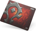 Blizzard Wow Game Glass Mouse PadTempered Glass Hard Mousepad for GamingUltra-Smooth Surface for Top Precision &amp SpeedEasy to CleanNon-Slip Rubber BaseOfficial Licensed13.8in*11.8in (Horde-R