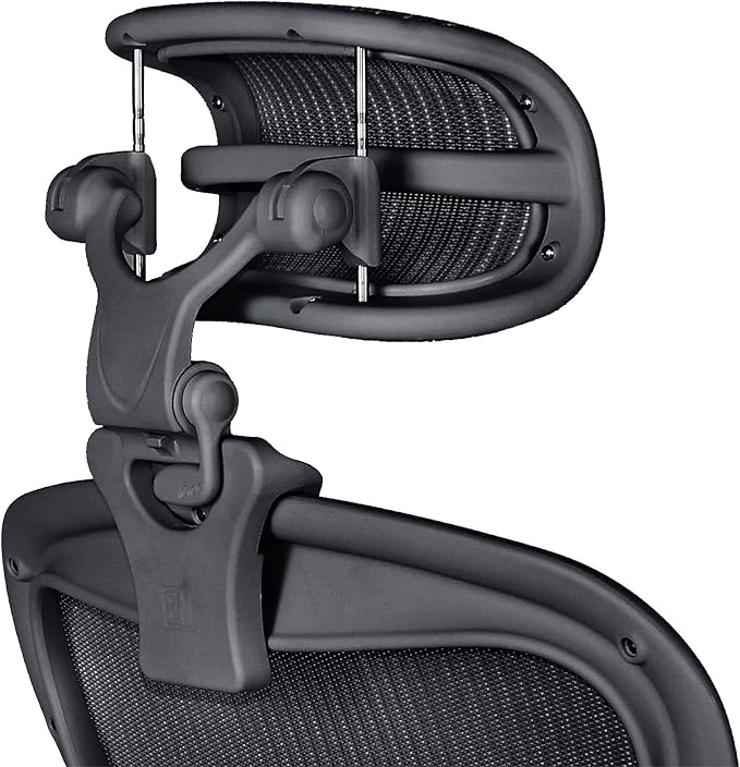 Engineered Now The Original Headrest for The Herman Miller Aeron Chair (H3 for Remastered Onyx)