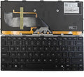 Replacement Backlit Keyboard for Dell Latitude 5430 Rugged/Latitude 7330 Rugged Extreme Pro Rugged 14 / Pro Rugged 13 Inch Laptop US Black with AI Key