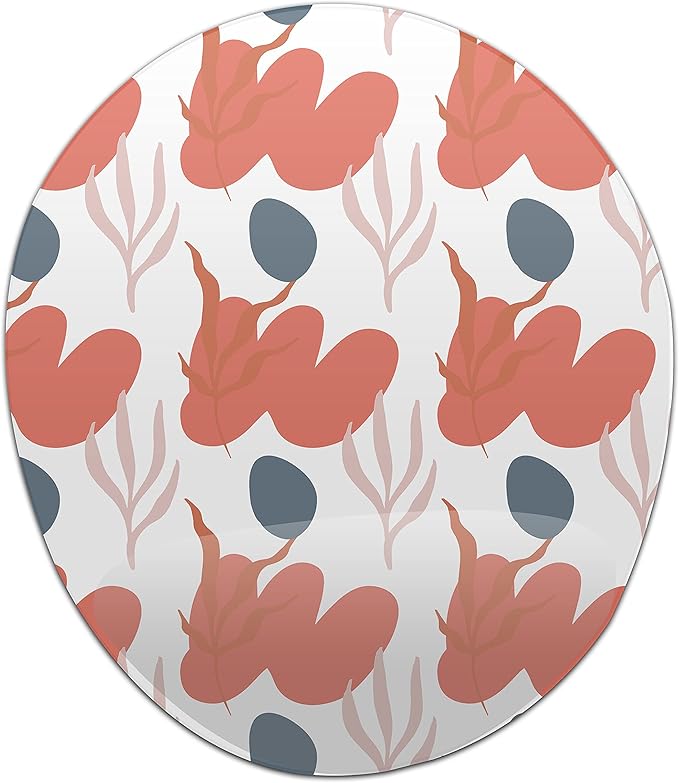 Ergonomic Mouse Pad with Wrist Rest Digital Printed Mouse Pad Anti-Tendon Sheath Problems Non-Slip Base for Office and Home Size:20x23cm