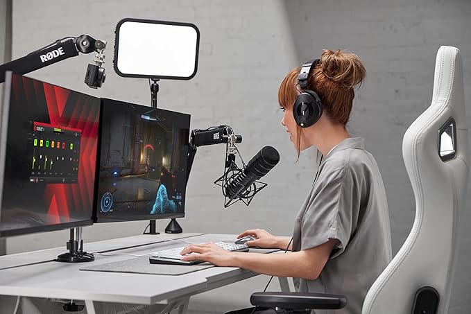 RØDE X XDM-100 Professional USB Dynamic Microphone and Virtual Mixing Solution For Streamers and GamersBlack