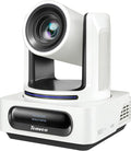 Tenveo 4K NDI PTZ Camera AI Humanoid &amp Face Auto-Tracking 20X Zoom 3G-SDI/HDMI/USB3.0/LAN(PoE) Live Streaming with Tally Light &amp IP Display for Live Streaming Video Production Church Events