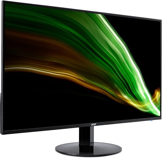 acer SB241Y Abi 23.8 Full HD (1920 x 1080) VA Zero-Frame Home Office Monitor | AMD FreeSync Technology | Ultra-Thin Stylish Design Vision Care | Low Blue Light | Tilt | HDMI &amp VGA Ports