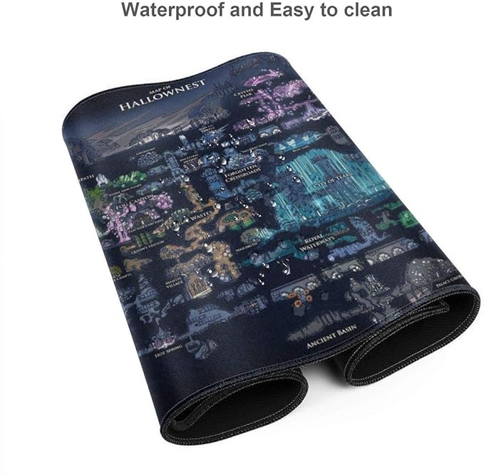 Mouse Pad Large Gaming Mouse Pad Mat Extended Size Mousepad for Computer Desktop PC Laptop Keyboard Pad Desk Pad with Anti-Slip Rubber Mat Base