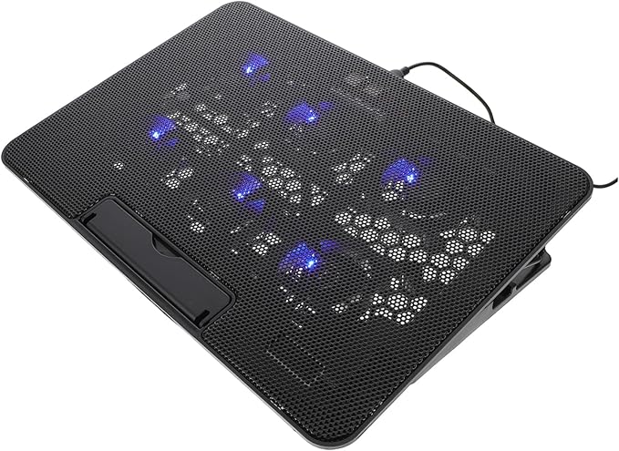 Generic Adjustable Laptop Cooling Pad USB Port Ergonomic Stand for Laptops Portable Cooler for Reduced Neck and Shoulder Pain for Use