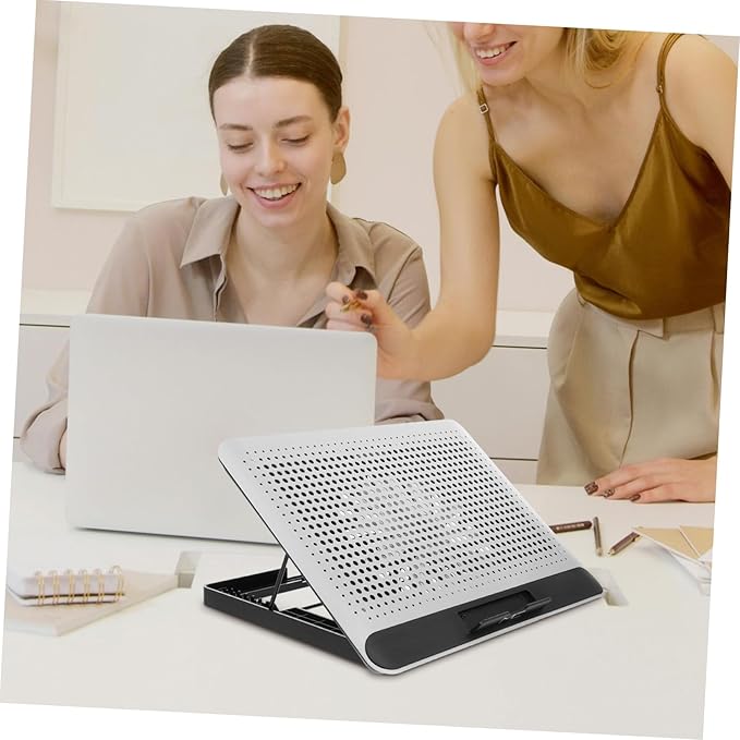 Laptop Cooling Device Mute Thin Cooling Pad Interface Aluminum Alloy Frame for Cooler Notebook and Laptop