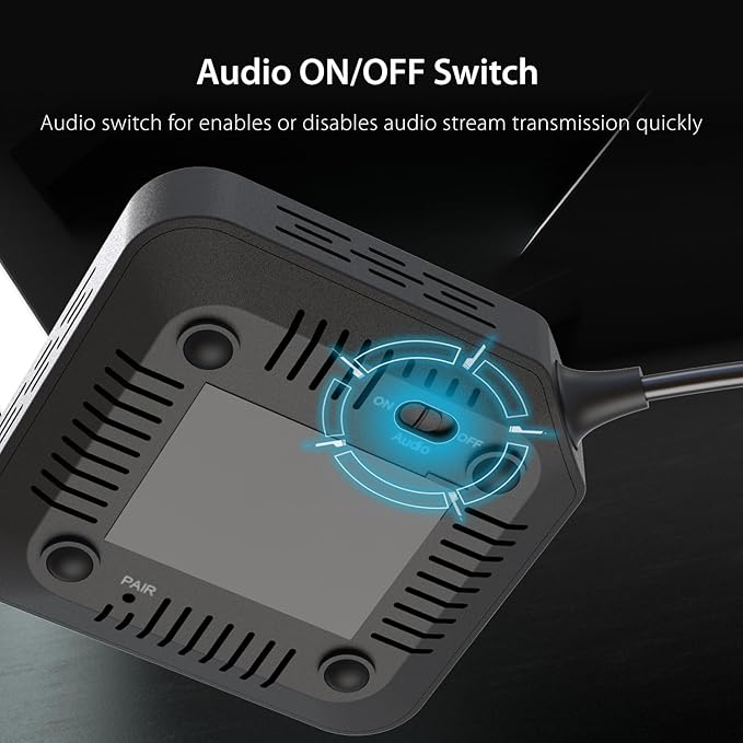 j5create JVU368-360 AI-Powered Webcam Wireless Extender for USB Webcam/Cameras/Microphones/Speakers