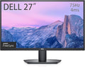 Dell S Series 27 FHD (1920 x 1080) Monitor 75Hz Refresh Rate 4ms 16:9 Ratio with Comfortview Anti-Glare Screen with 3H Hardness AMD FreeSync Premium Black SE2722HX