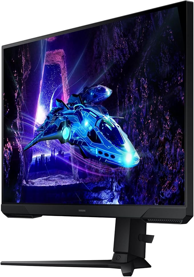 Samsung 27-Inch Odyssey G3 (G30D) Series FHD Gaming Monitor 1ms 180Hz AMD FreeSync Adjustable Stand Black Equalizer Virtual Aim Point Eye Saver Mode Flicker-Free LS27DG302ENXZA