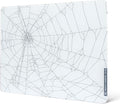 XVX White Spider Webs Glass Gaming Mousepad 4.0Hard Mousepad for GamingUltra-Smooth Micro-Etched Surface Mouse Mat with Non-Slip Rubber Base(410mm*310mm)