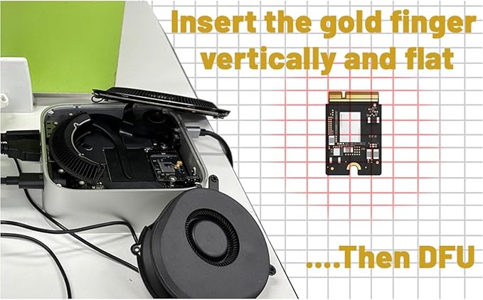 Walfront Upgraded Module for M4 Mini SSD 3500Mbs Write 3000Mbs Read Speed 1TB ESATA Interface Internal Hard Drive