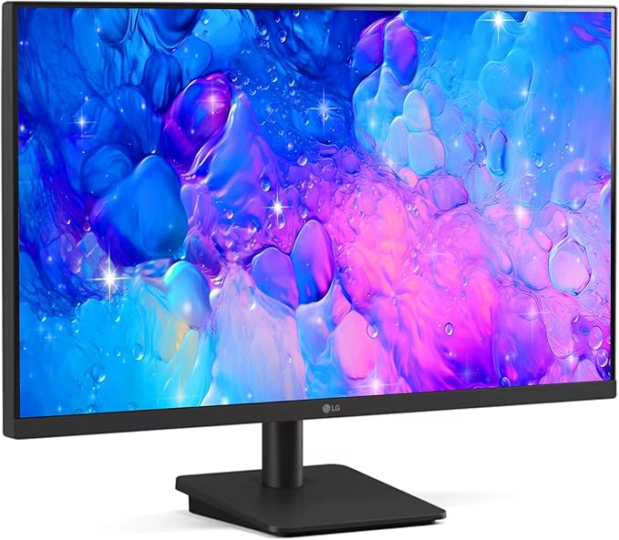 LG 27 inch FHD (1920 x 1080) IPS Monitor 100Hz 5ms Dynamic Action Sync Black Stabilizer &amp Crosshair HDR10 Reader Mode/Flicker Safe HDMI OnScreen Control Tilt Adjustable Black