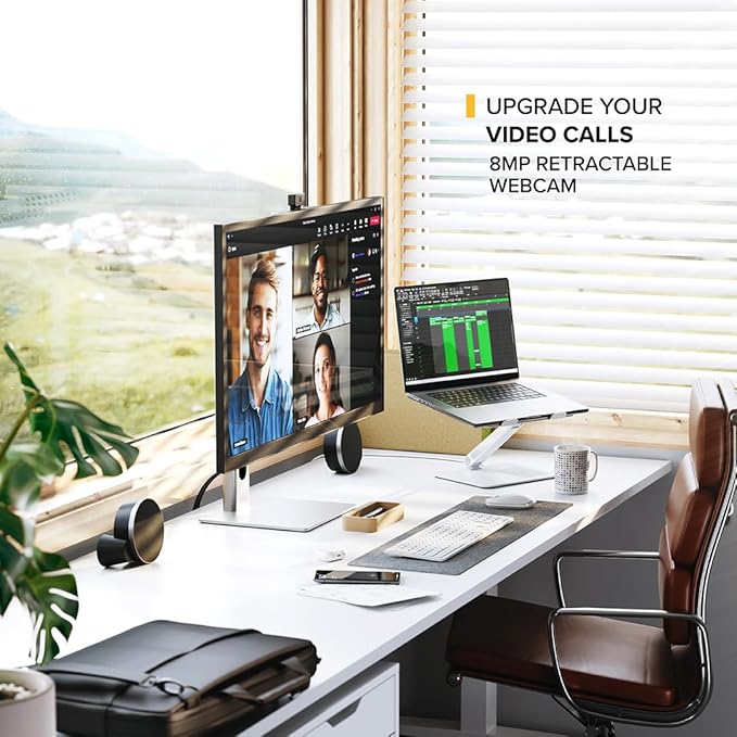 ALOGIC Clarity Pro 27 UHD 4K Monitor with 65W PD and Webcam
