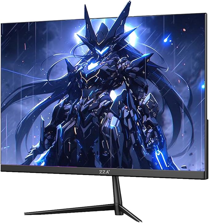 ZZA 24.5 PC Monitor for Gaming 240Hz FHD Display VA Panel AMD FreeSync 120% sRGB Low Blue Mode VESA Mount75X75MM DP1.4/HDMI2.0