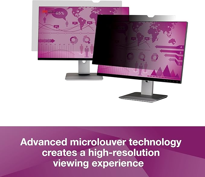 3M High Clarity Privacy Filter for 19 Widescreen Monitor (HC1905W9B)