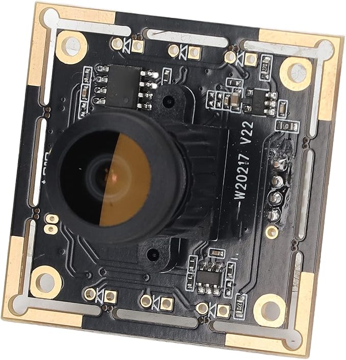 1MP USB Camera Module with HD 1280x720 Resolution Built in Video Webcam Board for Industrial Components Easy Plug and Play No Driver Needed 180° Wide Angle View MJPEG Format