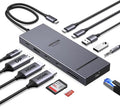 UGREEN 12 in 1 Triple 4K Docking Station with 2 HDMI DP 2x10G USB C 2×USB-A2.0 100W PD SD/TF 1000Mbps Ethernet 3.5MM Audio Revodok Pro USBC Hub Multiple Adapter for DELL HP and More