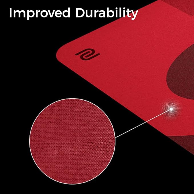 BenQ Zowie H-SR-SE Rouge II Extra Large Esports Gaming Mouse Pad Humidity Resistance Color Cloth Smooth Glide Feel Uniform high-Density Rubber Base with Medium Softness Anti-Slip Base