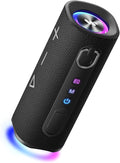 MIATONE Bluetooth Speaker 40W BT 6.0 Outdoor Portable Bluetooth Speakers with 3 EQDeep Bass24H Playtime TWSIPX7 Waterproof Shower Speakers Bluetooth Wireless Portable Speaker for Party/Beach-Black