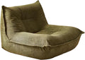 ELEFOCUS Lazy Floor SofaFloor Chair Lounge Bean Bag Chair Single Sofa for Living Room Bedroom Salon Office(A)