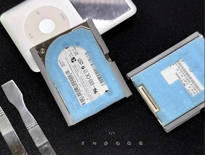 1.8-inch ZIF Hard Drive80GB Storage Capacity Compatible with iPod Video 5th gen A1136 A1238(80GB)