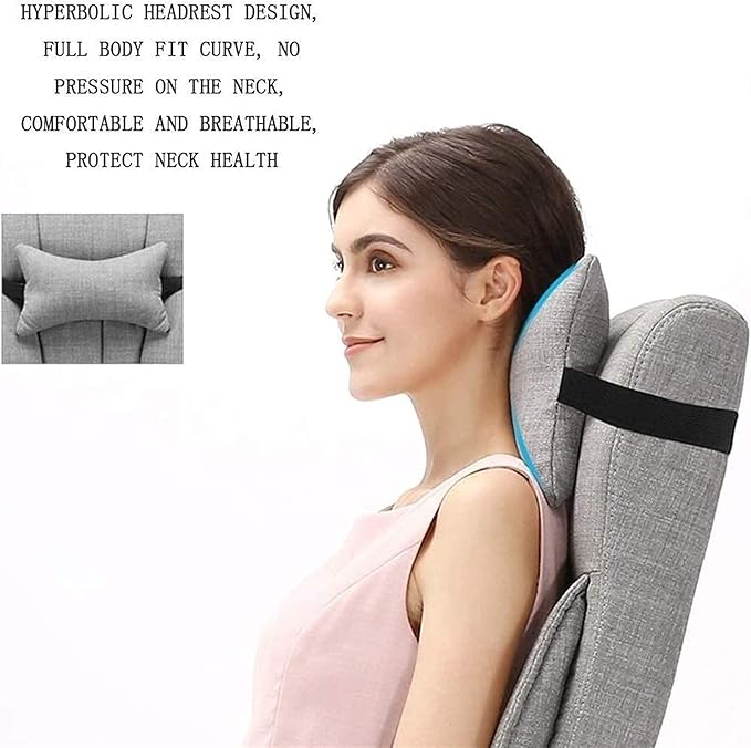 Office Computer Chair Gaming Chair Office Chair Swivel Chair Executive Swivel Office Chair with Footrest Linen Ergonomic Office Reclining Chair Adjustable High Back Office Armchair Computer Desk Chair