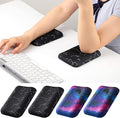 Kigley 4 Pcs Elbow Rest Pads for Desk Ergonomic Wrist Rest Pad Arm Rest Pads with Memory Foam and Non Slip Base for Relieve Elbow and Wrist Pain for Computer Office (Galaxy)