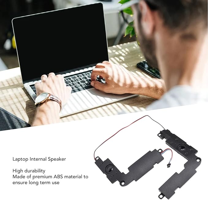 Laptop Speaker Replacement ABS Material Internal Speaker with Connectors Easy to Install and Disassemble for 15 7548 7547 05KR9K Excellent Sound Quality