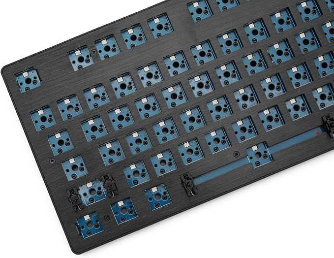KPREPUBLIC Smart Duck xs87 87 Key Mechanical Keyboard kit 80% TKL hot swappable Switch Lighting Effect RGB Switch led Type c Software Macro (SmartDuck XS87 Kit x1)