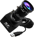 ELP Ultra HD 20MP Varifocal USB 3.0 Camera for Computer Manual Zoom 3840P USB3.0/2.0 Lightburn Cameras for Windows Linux Mac Pi 5-50mm 10X Variable Focus AR2020 High Speed 4K 30FPS Webcam for PC
