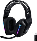 Logitech G733 Lightspeed Wireless Gaming Headset Suspension Headband Lightsync RGB Blue VO!CE Mic PRO-G Audio – Black Gaming Headset Wireless PC PS5 PS4 Switch Compatible