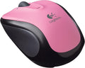 Logitech V220 Cordless Optical Mouse for Notebooks (Rose Pink)