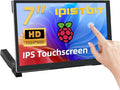 7 Inch IPS LCD Touch Screen Display 1024×600 HDMI Capacitive Mini Small Monitor for Raspberry Pi 5/4/3/2/B/B+ BB Black Win 11/10/8/7